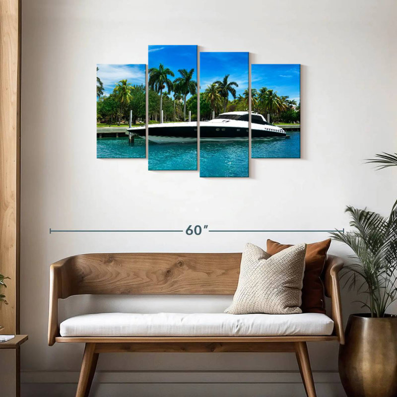 Mehar Yacht In Florida, 27" H x 43" W