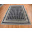 Tapis gris en soie patinée 9 pi x 12 pi noué à la main 83354078A75B47FEBA2370F32443B4A1