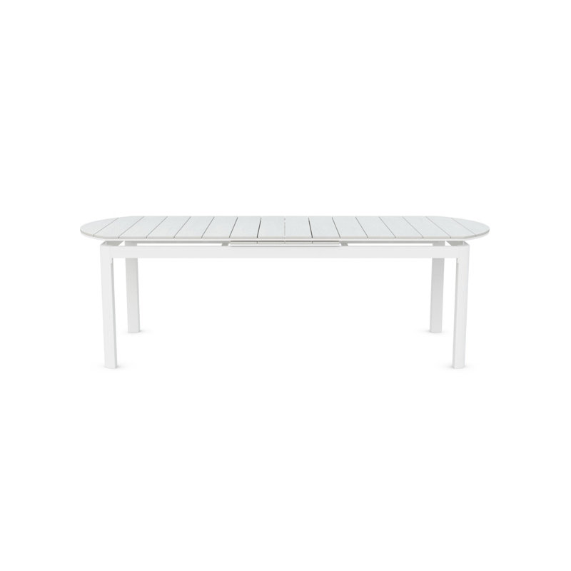 Seville Extendable Dining Table, White