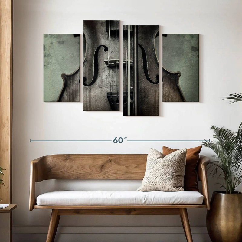 Archet de violon Abarca Vintage, H 32 po x l 52 po