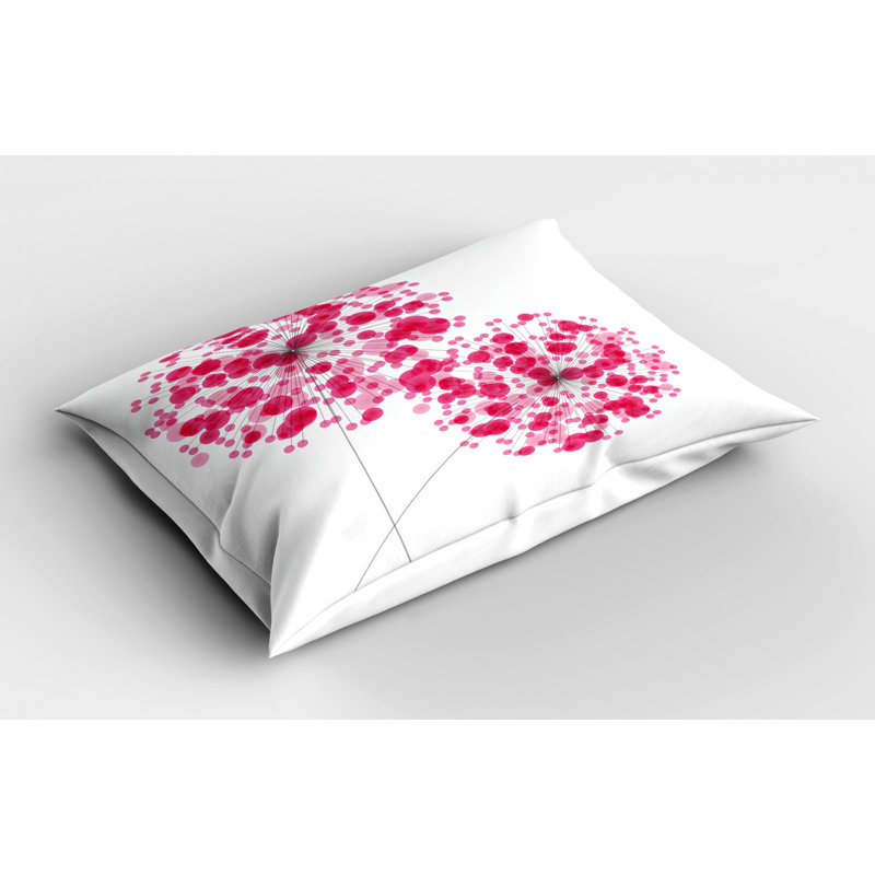 Garden Polyester Floral Sham Set, Twin