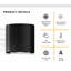 Avren Black 8cm H Integrated LED-1990448771
