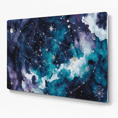 Art mural gris Sci Fi