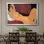 Nu couché inclinable (Nu couché) - Amédo Modigliani - Toile tendue avec châssis, c. 1917-1389893204-1389893194-1389893205