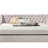 Lianna Fog Fabric Full Daybed & Twin Trundle (Daybed)