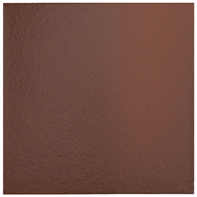 Quarry 6" x 6" Ceramic Wall & Floor Klinker Tile, Flame Red