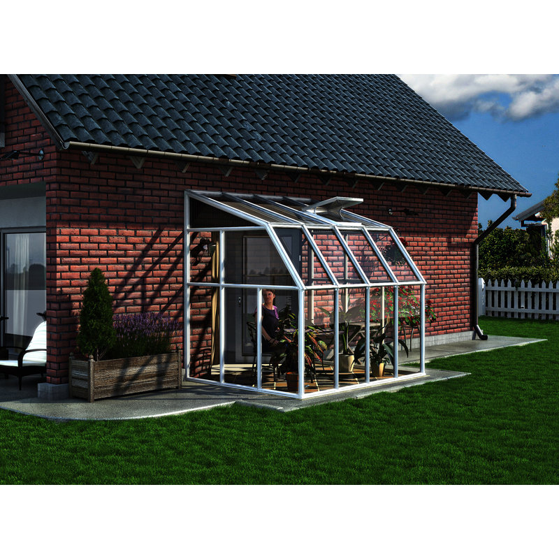 Rion 6.5 Ft W x 10.5 Ft D Greenhouse, 247cm H x 201cm W x 262cm D