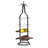 Priston 8 Bottle Floor Wine Bottle Rack in Black