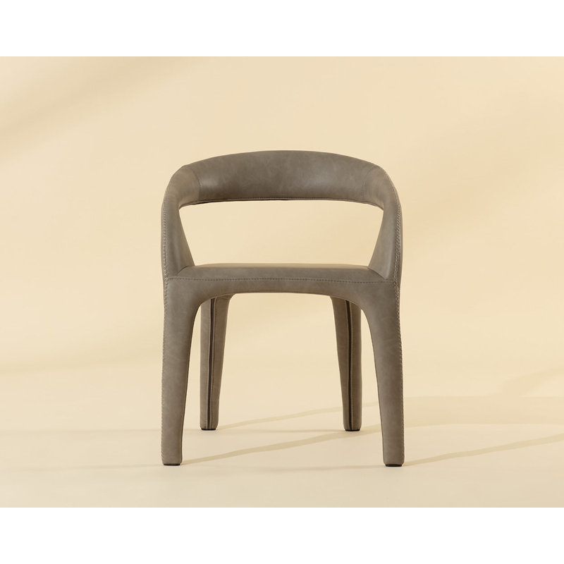 Atika Upholstered Arm Chair, Ivanhoe Mineral