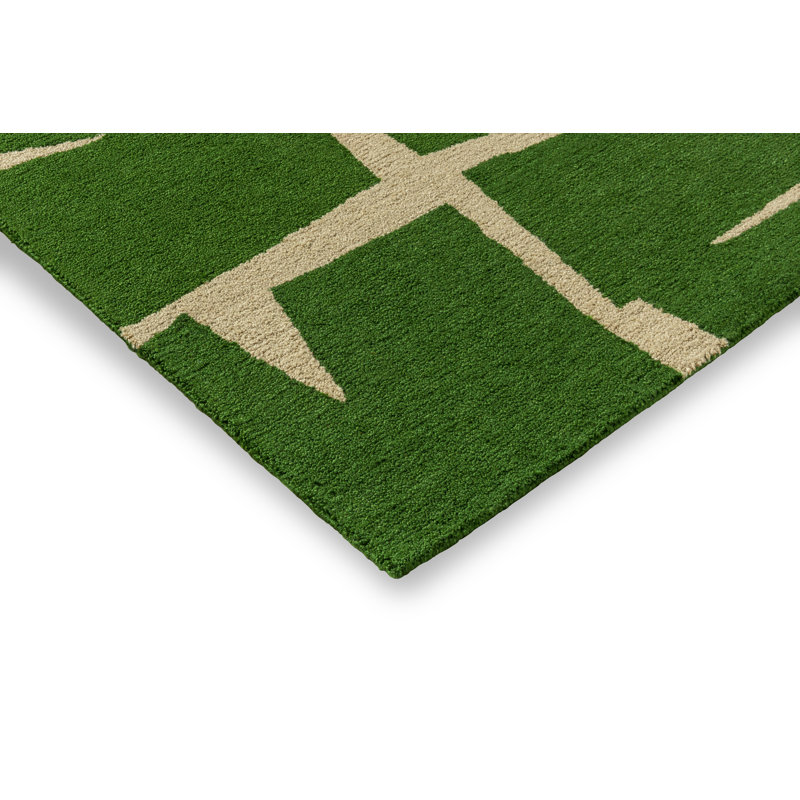 Moqui Handmade Abstract Area Rug, Rectangle 8'2" x 11'6"