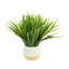 Fausse herbe Weatherhill en pot de fibres