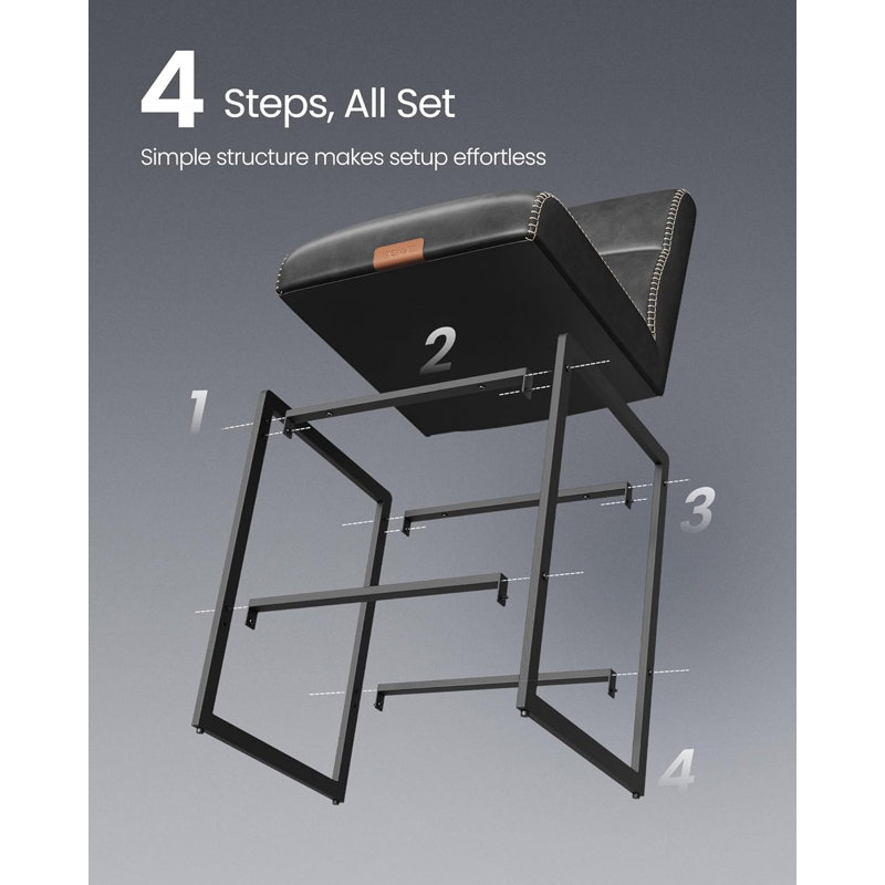 Ensemble de 2 tabourets de bar