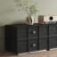 Ring ash living room black TV cabinet