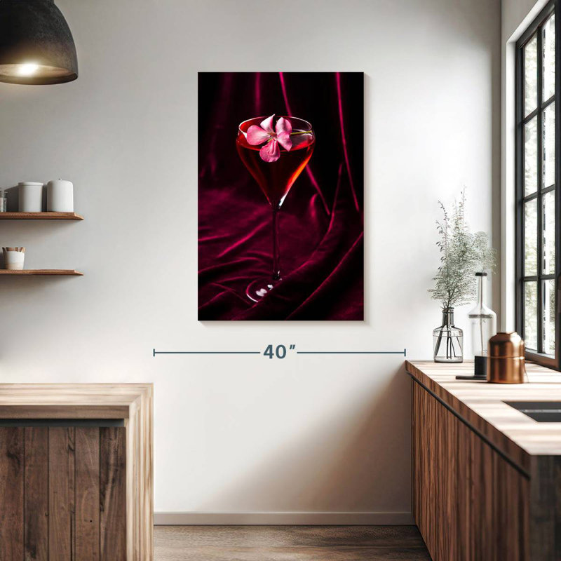 Yarlin Cosmopolitan Cocktail, 39" H x 26" W