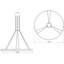 Double Corona 2-Light 3000K Dimmable Integrated LED Chandelier-28665358-122950196