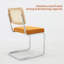Ensemble de 2 chaises de salle à manger, chaises d'appoint en rotin-967357085