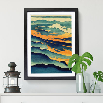 Watercolour Mountains Vol.4 - Single Picture Frame Print