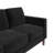 Ferranti 77" Velvet Square Arm Sofa-1826158378