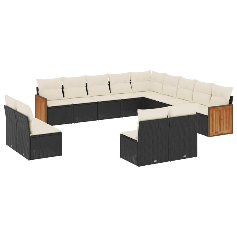 Ensemble de canapé de jardin Vidaxl