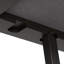 Repose-pieds pliable pour sous le bureau avec 2 niveaux de hauteur, repose-pieds pliant avec repose-pieds avec roulettes, tabourets roulants réglables en hauteur avec revêtement en lin, siège réglable compact pour le salon, la chambre à coucher et le bureau à domicile-133454938