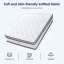 Matelas, matelas hybride, ressorts ensachés individuellement, fermeté moyenne