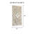 Queen Bee 3D Art Panel Whitewash