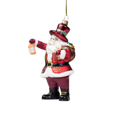 Santa Christmas Ornaments Hanging Figurine Ornament