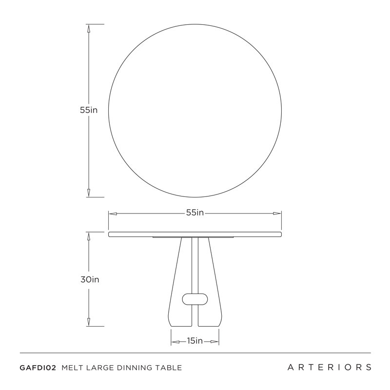 Melt Large Dining Table