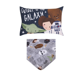 Ensemble de draps pour tout-petits 2 pièces NoJo Star Wars (Ensemble de 2)