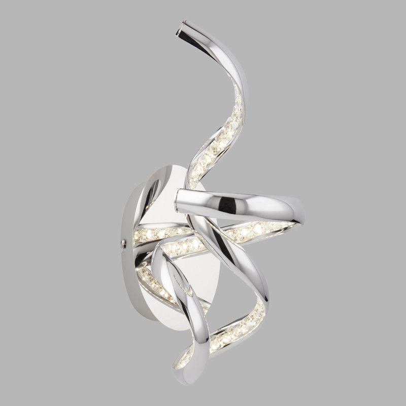 Mild Steel LED Flush Mounted Sconce