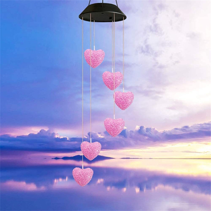 Night Light  Powered Wind Chime Light LED Garden Hanging Lamp Color Changing