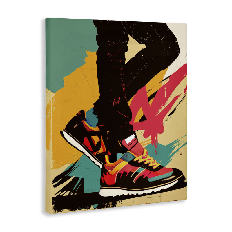 Walkin 'Canvas, design par Annabelle Hall, H 20 po x l 16 po