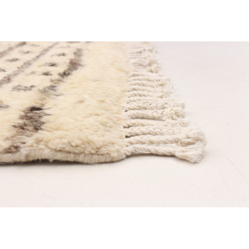 Tapis crème Mahnoor Pak Finest Marrakesh 7 pi 7 po x 10 pi 0 po