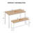 3 - Piece Dining Set-2093587313-2093587319-2093587316
