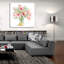 «Pink Amaryllis» par Leslie Trimbach, art mural en verre acrylique-292603698