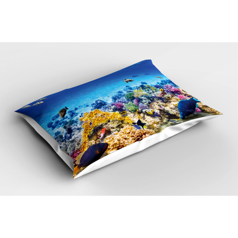 Starfish Polyester Sham Set, Twin