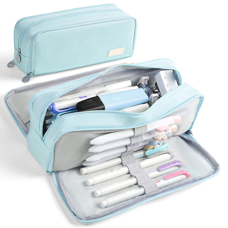 Trousse à crayons Oxford, Light Blue