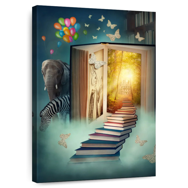 Kelan Stairway To Fantasy, 12" H x 8" W