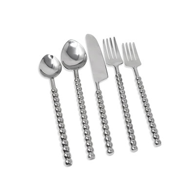 Bungalow Rose Jacynda Stainless Steel (18/10) Flatware Set - Service for 4