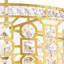 Lustre 6 lumières avec finition champagne-1954054044