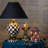 Courtly Check® Ceramic Globe Lamp