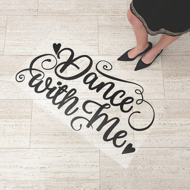Dance with Me Floor Cling