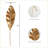 42in. Artificial Palm Gold Stems, Set of 3