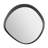 Crotts Contemporary Asymmetrical Round Wall Mirror