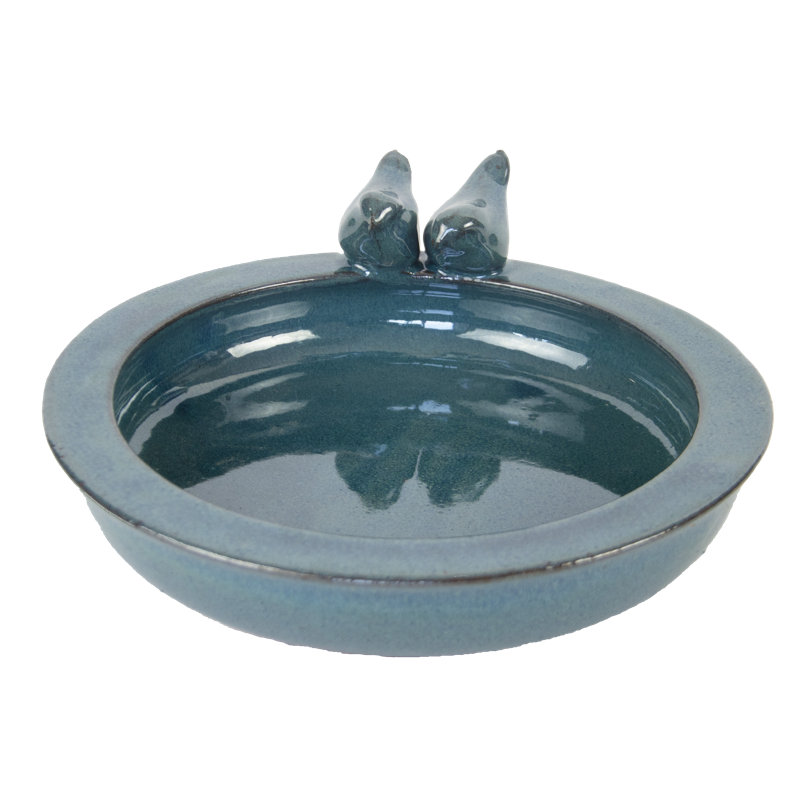 Bassin pour oiseaux, Bleu, Moyenne