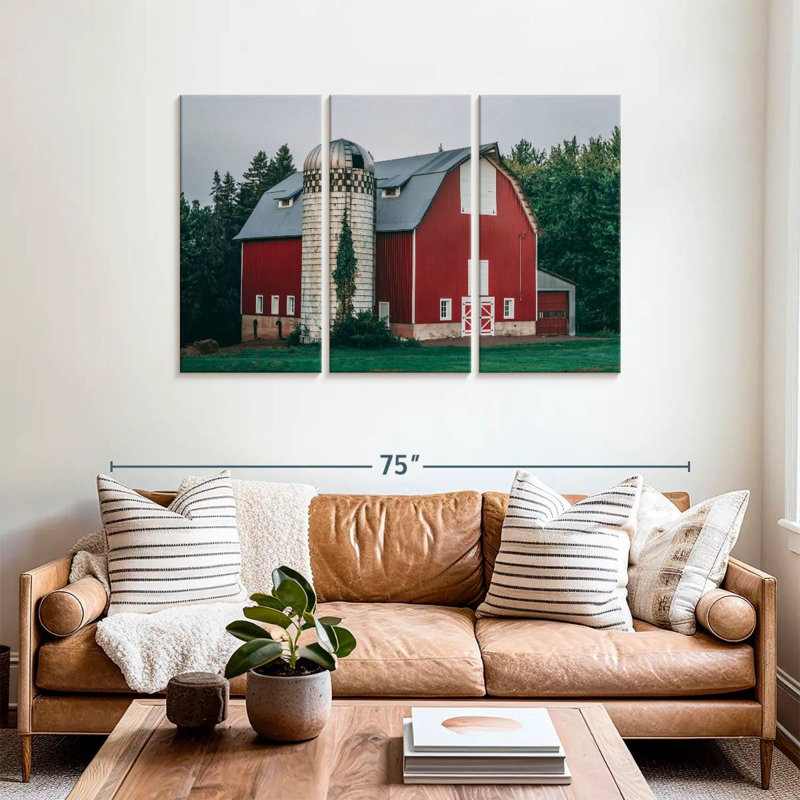 Country Barn, H 36 po x l 57 po