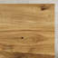 Isaias Oak Solid Wood Top Metal Base Dining Table-2026069698-2026069702