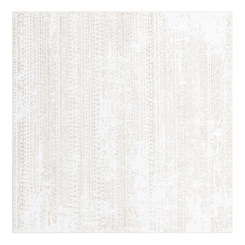 Ardussi Abstract Indoor Rug, Square 7'10"