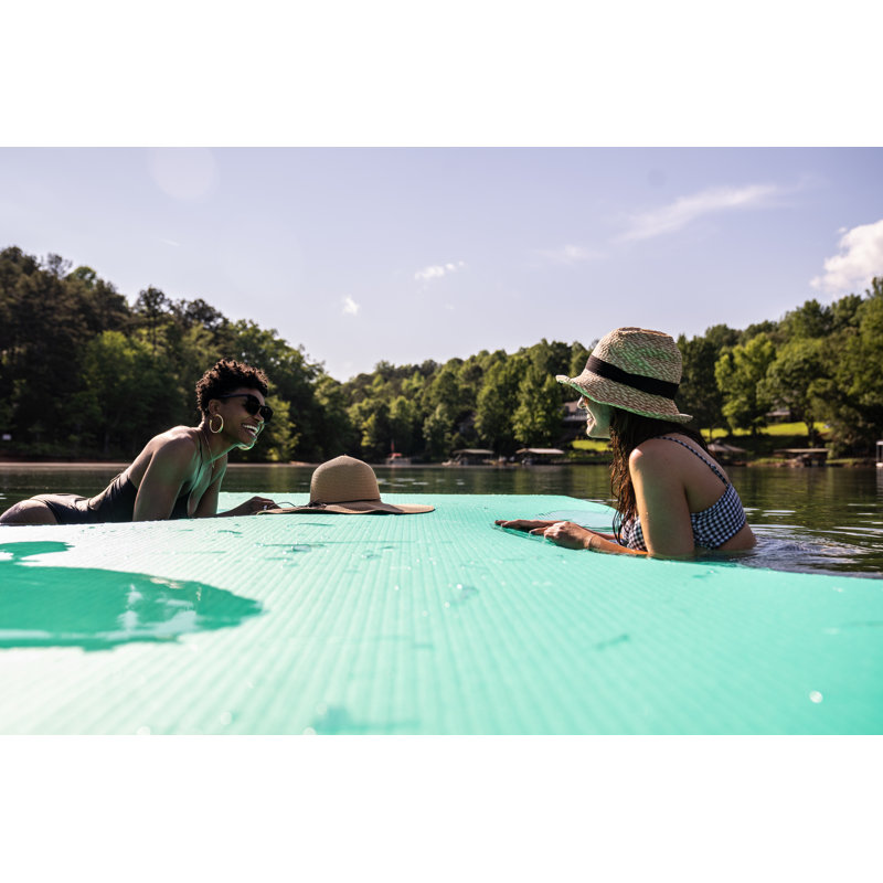 Just Float Recreational Floats, Blue/Gray/Green