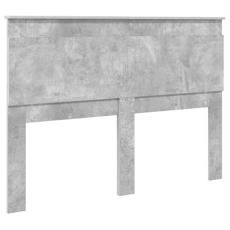 EU Double Headboard, Smoked Oak